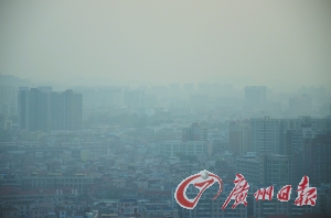 盘点今年东莞霾情:最严重雾霾天是12月8日