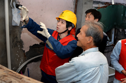 上海电力:电力冬日行 优质服务进社区