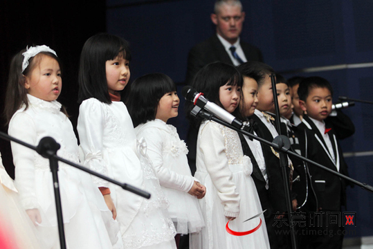 CTP美华少儿英语节目汇演在市科技馆举行