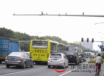 11路口新型电子眼今日起抓拍处罚交通违法