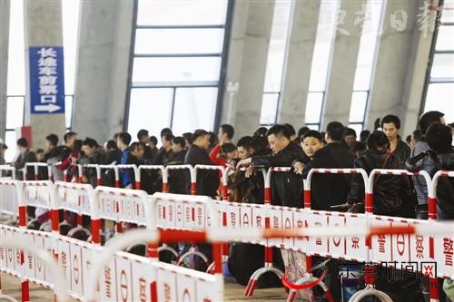 东莞北上部分地区列车仍有少量余票