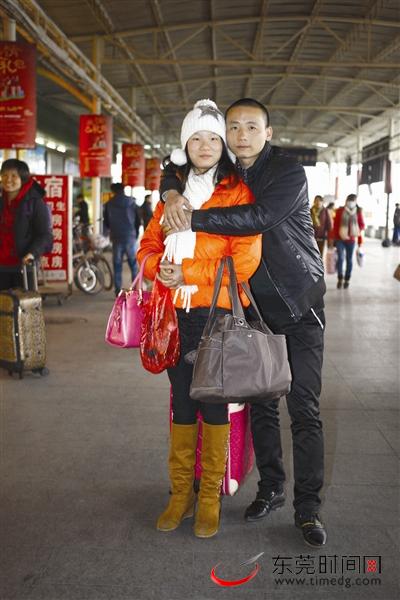 春运返程途中的“家族式迁徙”