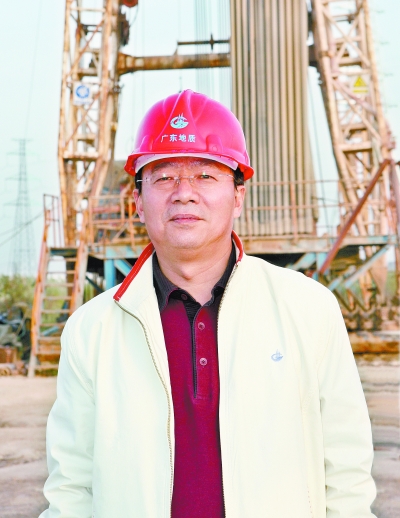 省地灾应急技术中心主任陈政民。