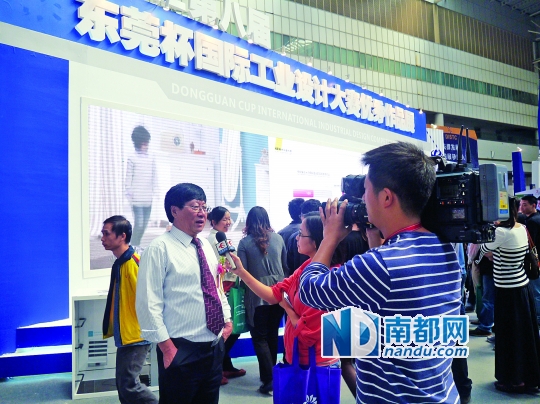 广东华南工业设计院院长杨向东院长称,目前广东的工业设计中,较为成熟的还是深圳和广州。南都记者 张俊杰 摄