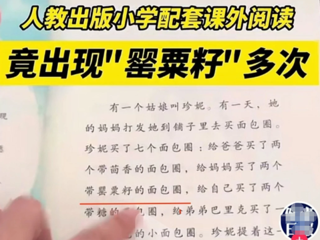 人教版配套阅读书现罂粟籽