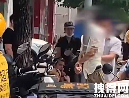 男子偷外卖被外卖小哥绑电线杆上 背后真相实在让人惊愕