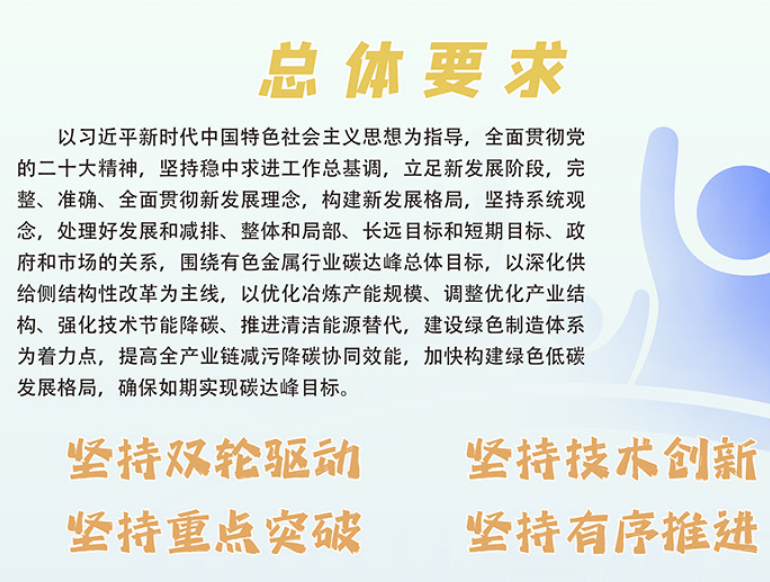 一图读懂《有色金属行业碳达峰实施方案》
