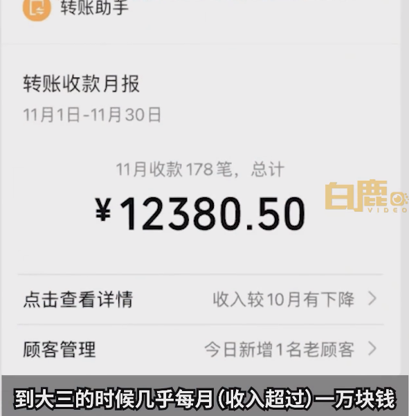 00后女大学生做宿舍美甲月入过万：没毕业就开店、买车了