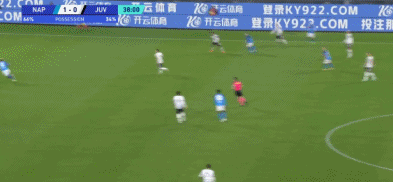 那不勒斯领先2-0
