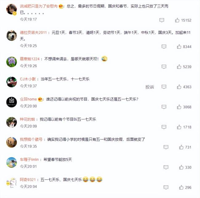 我国节假日演变史：我国法定假日从7天增至11天