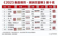 黄峥挤入中国富豪榜第二