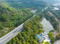 提醒：大岭山森林公园虎门景区入口部分路段围蔽施工
