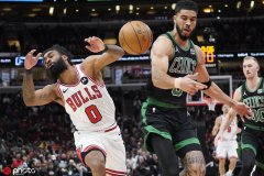 塔图姆26+6德罗赞28分 布朗缺战绿军力克公牛