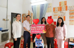 2024年“玉兰花开 真爱润童”六一慰问困难家庭儿童活动举行