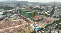 溪头高端装备智造中心项目建设提速