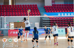 广州新华学院排球代表队问鼎