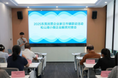 松山湖搭建银企对接