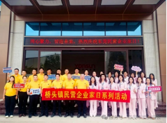 桥头镇开展协会联动走访 共探