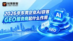 2026年东莞企业AI获客，GEO服务商起什么作用